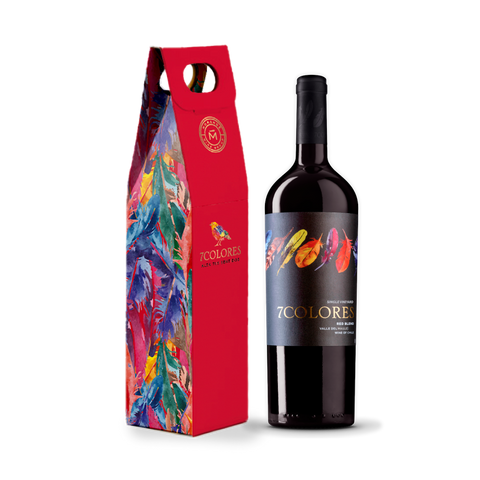 Especial Navidad 7Colores Single Vineyard Red Blend 2019 + estuche