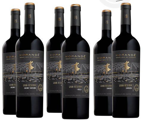 Pack Mix 6 Morandé Selección de Viñedos Gran Reserva